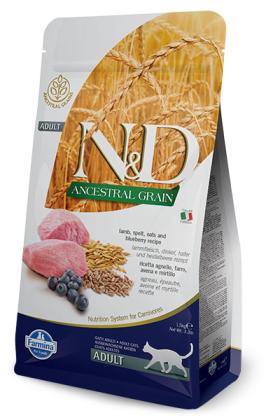 N&D Ancestral Grain Lamb & Blueberry Adult Cat